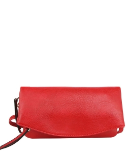 Fashion Envelope Clutch Crossbody Bag LQ294 RED